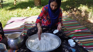 Baking Local Bread In The Village | Village Lifestyle Of Iran