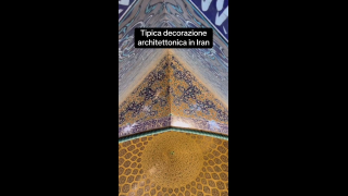 Tipica decorazione architettonica in Iran