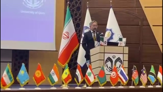 سخنرانی رییس دانشکده فلسفه و علوم سیاسی دانشگاه ملی فارابی